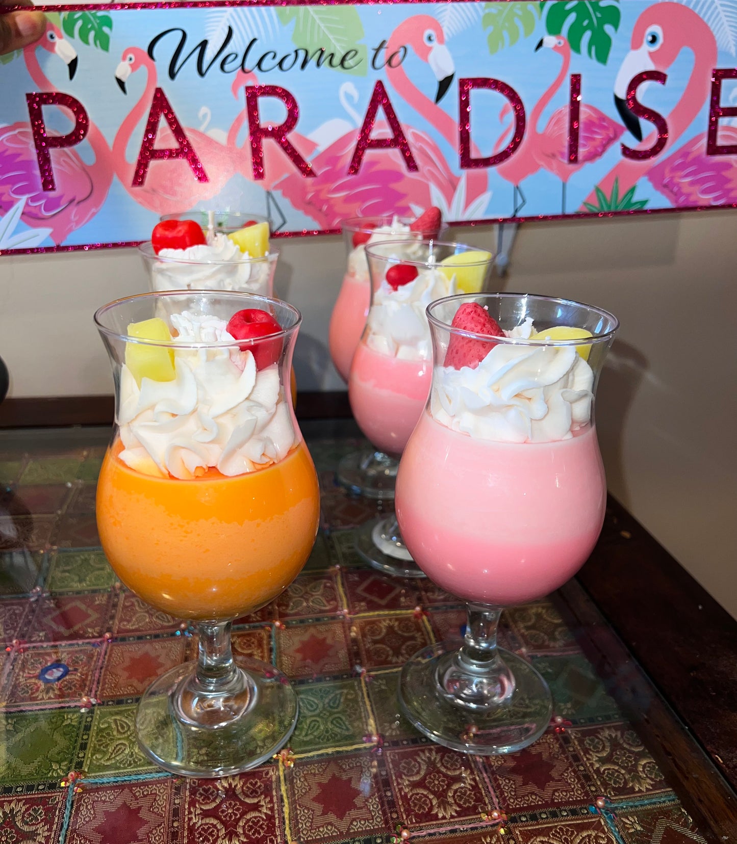 Jamaican Me Crazy Daiquiri Drink Candle