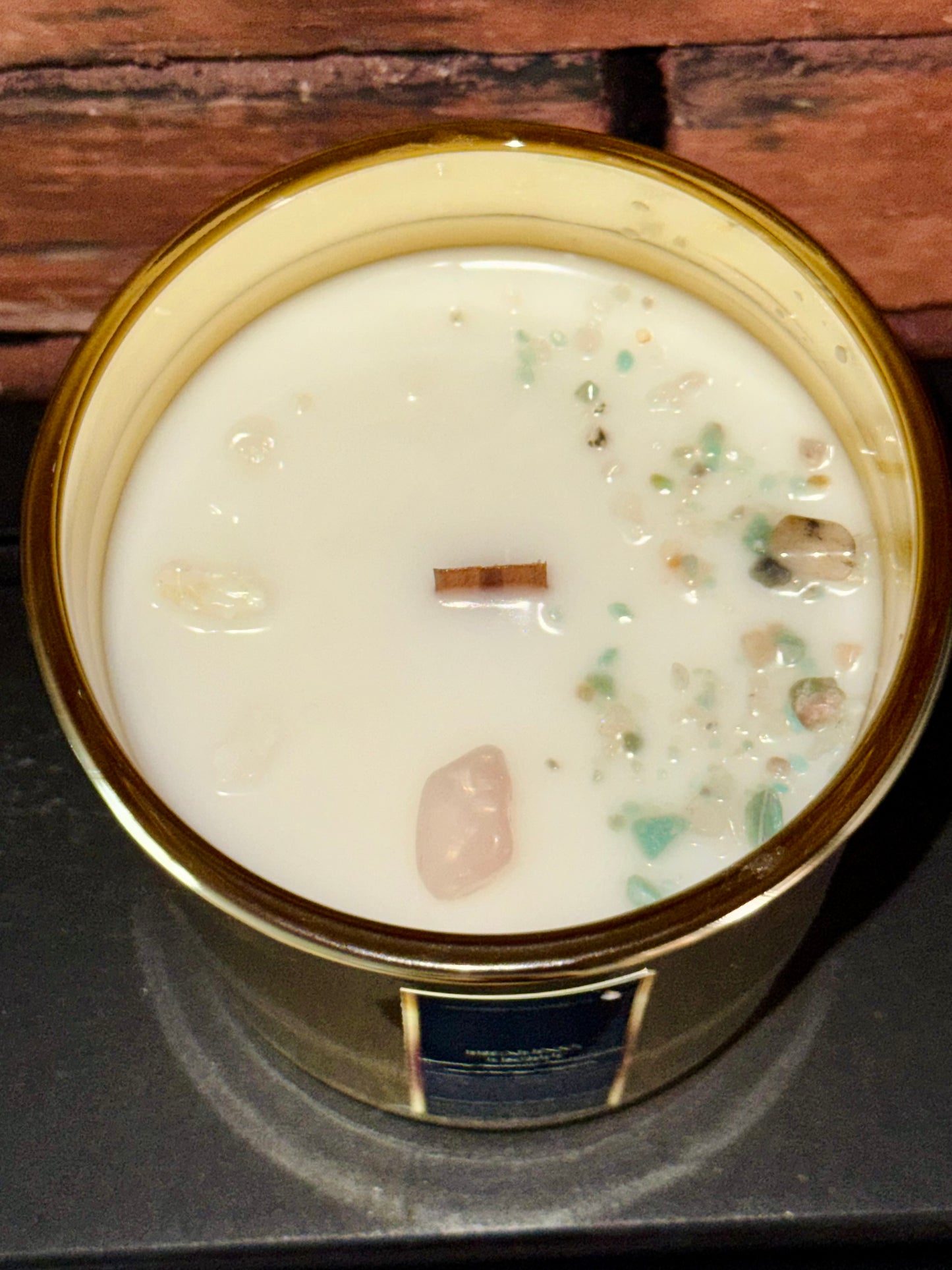 ✨HEALING LIGHT             11.5 oz Luxury Intention Crystal Candle✨